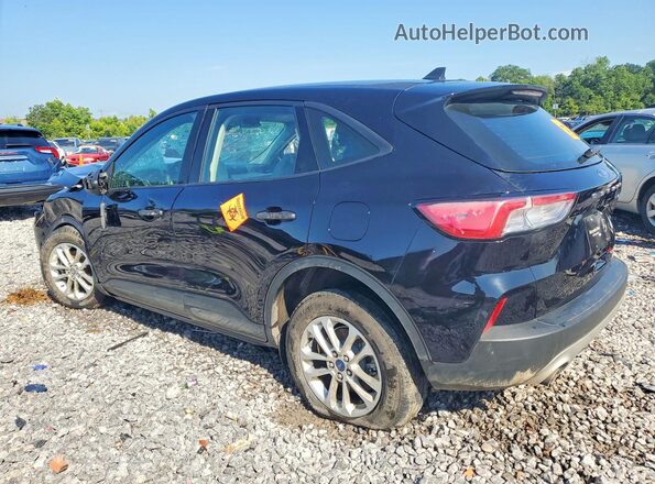 1FMCU0F65NUB57144 2022 FORD ESCAPE Black Задня ліва чверть