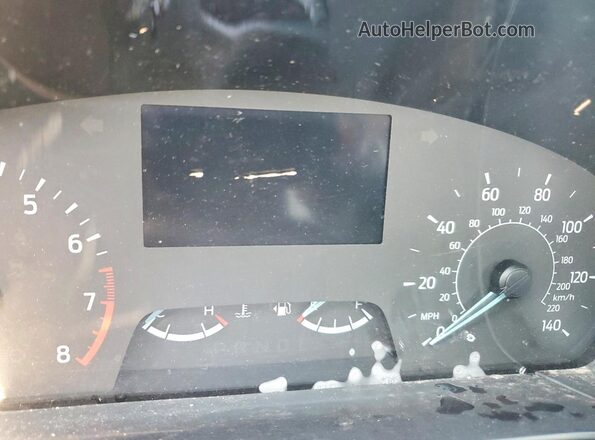 1FMCU0F65NUB57144 2022 FORD ESCAPE Black Вид щитка приладів