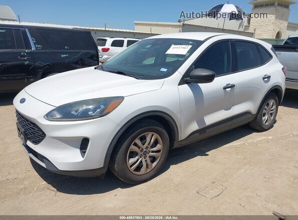 1FMCU0F66NUB00144 2022 FORD ESCAPE Белый Передняя левая четверть