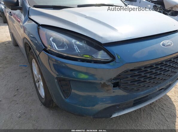 1FMCU0F67LUC74186 2020 FORD ESCAPE Blue წინა ხედი
