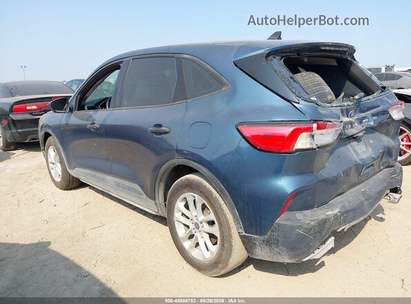 1FMCU0F67LUC74186 2020 FORD ESCAPE Blue უკანა მარცხენა