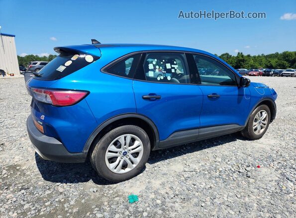 1FMCU0F68LUB56454 2020 FORD ESCAPE Blue Задня права чверть