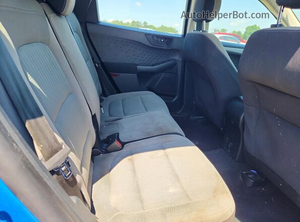 1FMCU0F68LUB56454 2020 FORD ESCAPE Blue Вид задньої частини салону