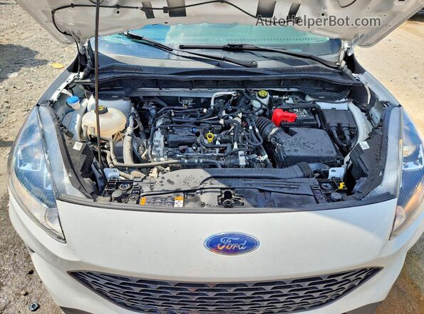 1FMCU0F68NUB40712 2022 FORD ESCAPE White Widok komory silnika