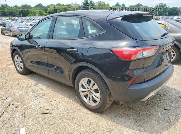 1FMCU0F69LUB91228 2020 FORD ESCAPE Black Trasero izquierdo