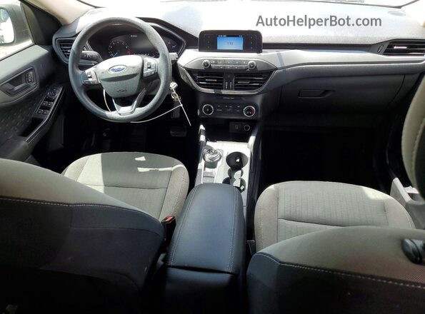 1FMCU0F69LUB95294 2020 FORD ESCAPE White Widok deski rozdzielczej