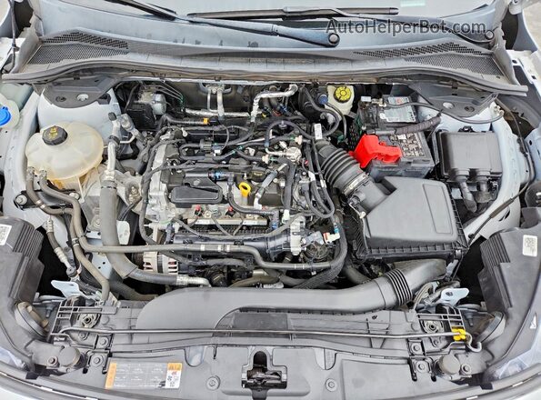1FMCU0F69LUC55512 2020 FORD ESCAPE White Vista del compartimento del motor