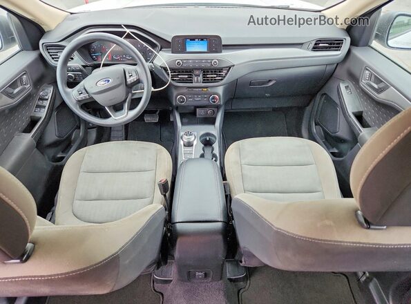 1FMCU0F69LUC55512 2020 FORD ESCAPE White Vista del salpicadero