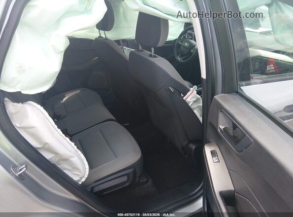 1FMCU0F69MUA76310 2021 FORD ESCAPE Silver Widok naklejki z numerem VIN