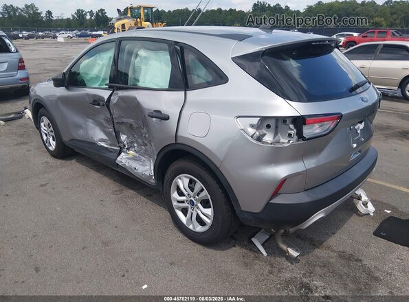 1FMCU0F69MUA76310 2021 FORD ESCAPE Silver Tył lewy