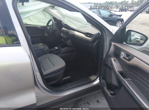1FMCU0F69MUA76310 2021 FORD ESCAPE Silver Widok wnętrza z przodu