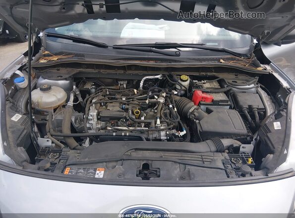 1FMCU0F69MUA76310 2021 FORD ESCAPE Silver Widok z tyłu