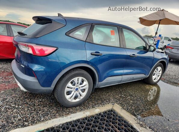 1FMCU0F6XLUC03497 2020 FORD ESCAPE Blue უკანა მარჯვენა