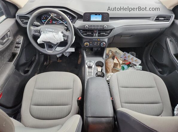 1FMCU0F6XLUC03497 2020 FORD ESCAPE Blue წინა პანელის ხედი