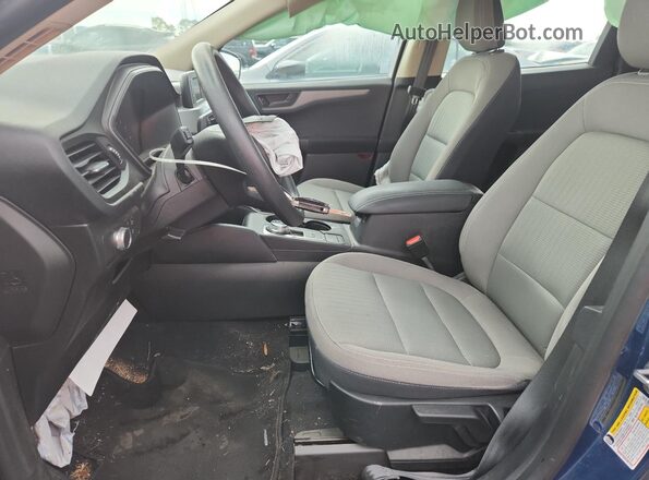 1FMCU0F6XLUC03497 2020 FORD ESCAPE Blue წინა სალონის ხედი