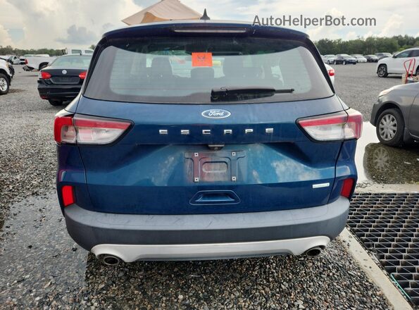 1FMCU0F6XLUC03497 2020 FORD ESCAPE Blue უკანა ხედი
