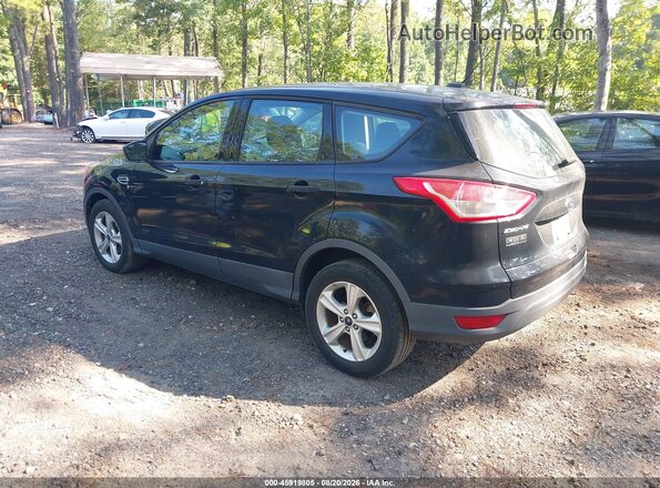 1FMCU0F70GUA05073 2016 FORD ESCAPE Black Задня ліва чверть