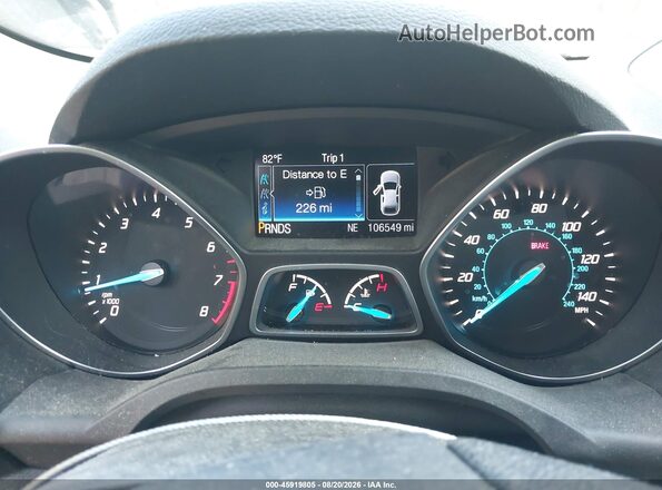 1FMCU0F70GUA05073 2016 FORD ESCAPE Black Вид задніх сидінь