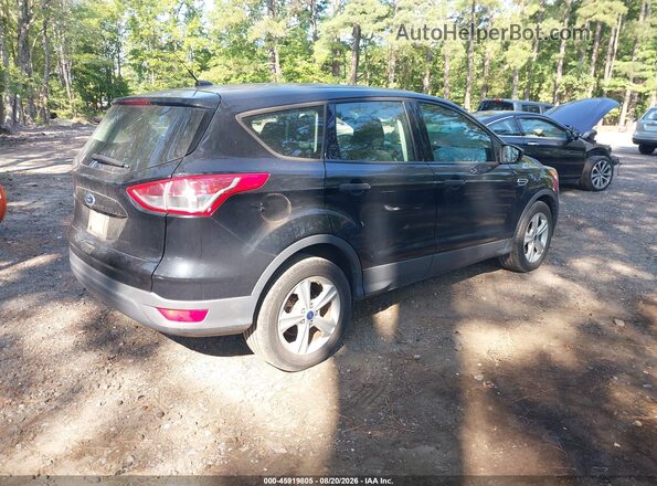 1FMCU0F70GUA05073 2016 FORD ESCAPE Black Задня права чверть
