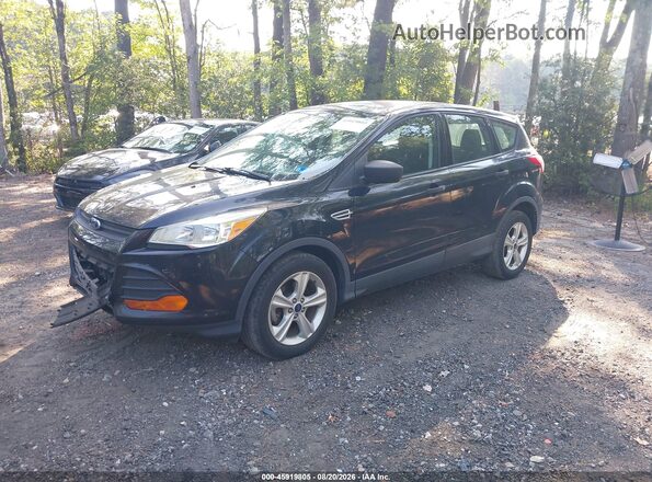 1FMCU0F70GUA05073 2016 FORD ESCAPE Black Передня ліва чверть