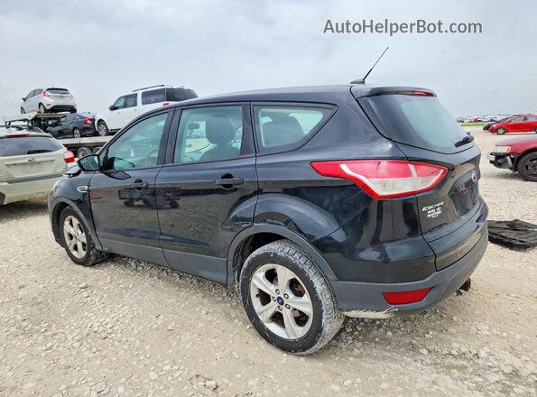 1FMCU0F70GUB32468 2016 FORD ESCAPE Black Tył lewy