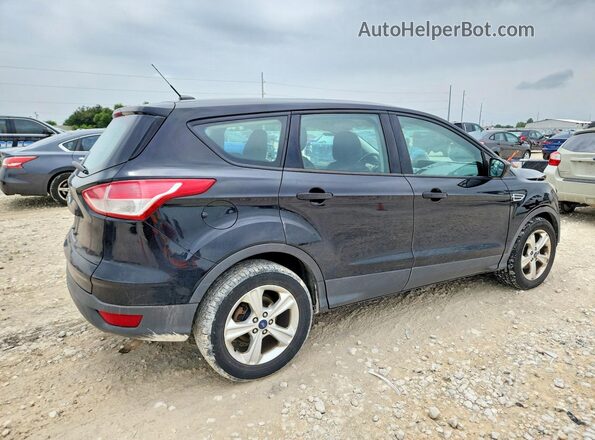 1FMCU0F70GUB32468 2016 FORD ESCAPE Black Tył prawy