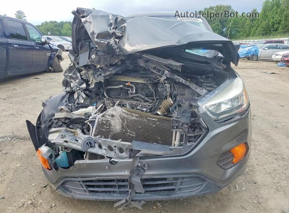 1FMCU0F70HUB11783 2017 FORD ESCAPE Charcoal წინა ხედი