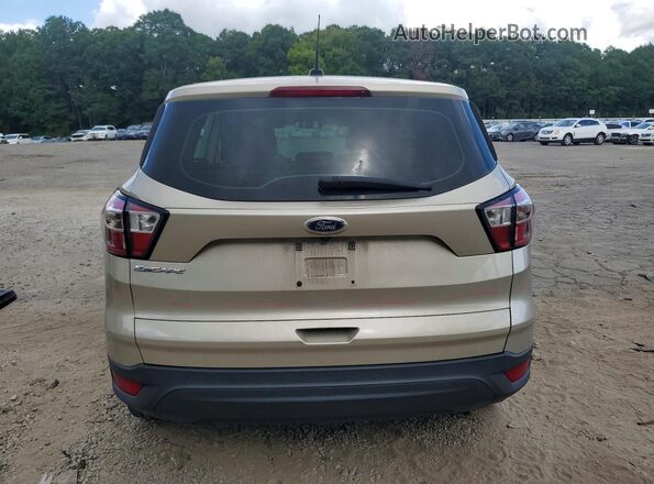 1FMCU0F70HUD34258 2017 FORD ESCAPE Золотой Вид сзади