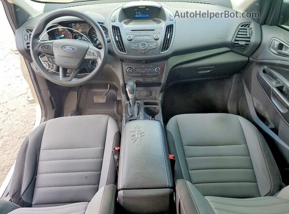 1FMCU0F70HUD34258 2017 FORD ESCAPE Золотой Вид панели приборов
