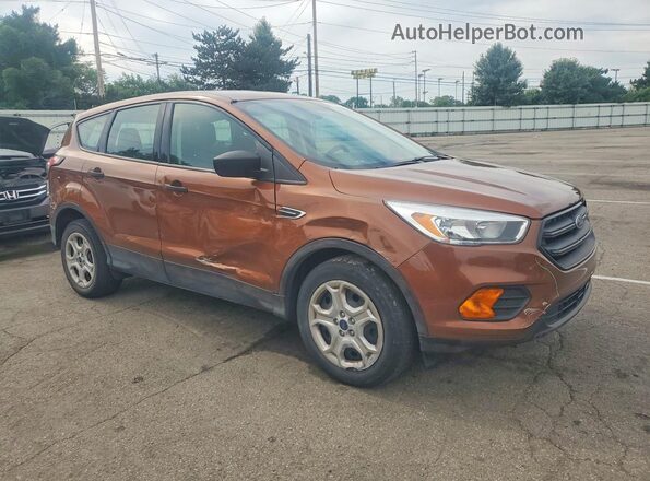 1FMCU0F70HUE04034 2017 FORD ESCAPE Brown Przód prawy