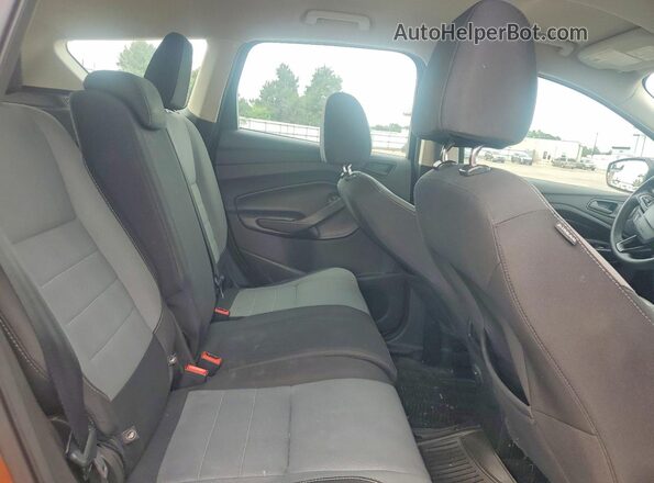 1FMCU0F70HUE04034 2017 FORD ESCAPE Brown Widok wnętrza z tyłu