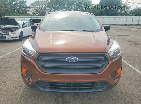 1FMCU0F70HUE04034 2017 FORD ESCAPE Brown Widok z przodu