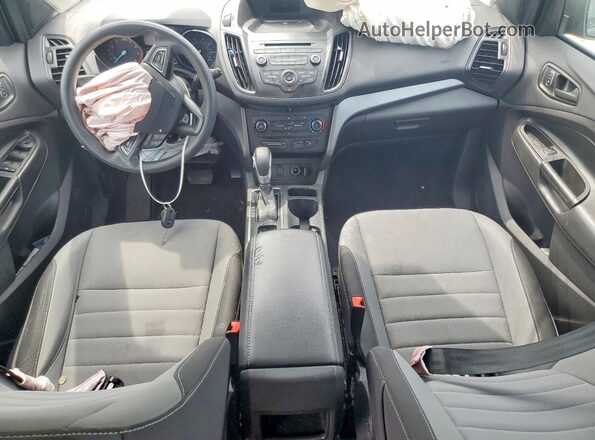 1FMCU0F70HUE46588 2017 FORD ESCAPE Серый Вид панели приборов