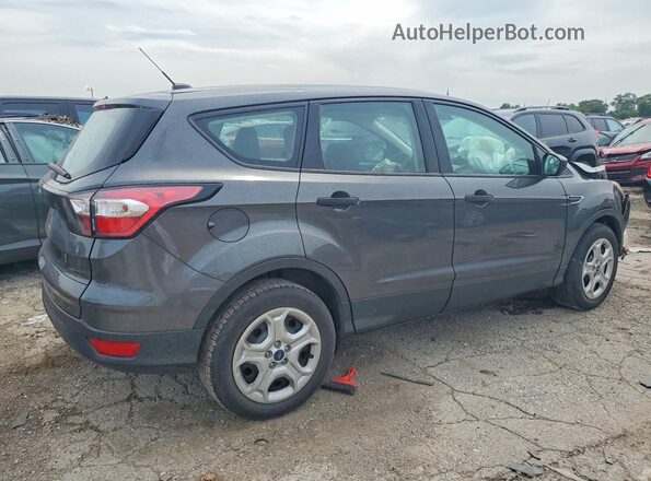 1FMCU0F70HUE46588 2017 FORD ESCAPE Серый Задняя правая четверть