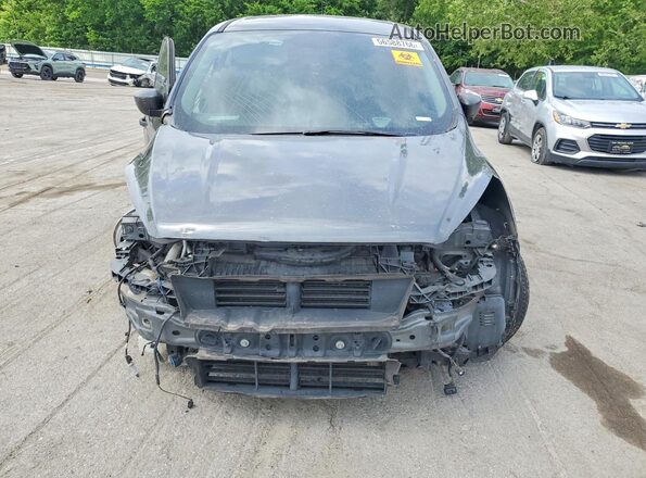 1FMCU0F70HUE71541 2017 FORD ESCAPE Gray Widok z przodu