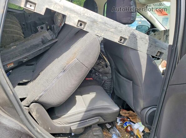 1FMCU0F70HUE71541 2017 FORD ESCAPE Gray Widok wnętrza z tyłu