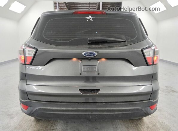 1FMCU0F70JUA04500 2018 FORD ESCAPE Gray Հետևի տեսք