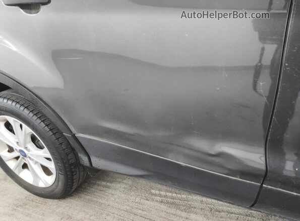 1FMCU0F70JUA04500 2018 FORD ESCAPE Gray 