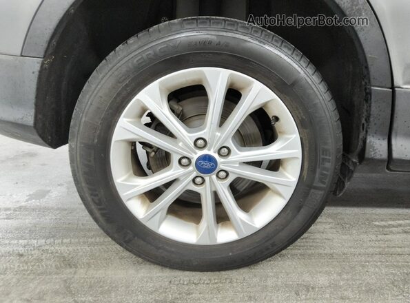 1FMCU0F70JUA04500 2018 FORD ESCAPE Gray 