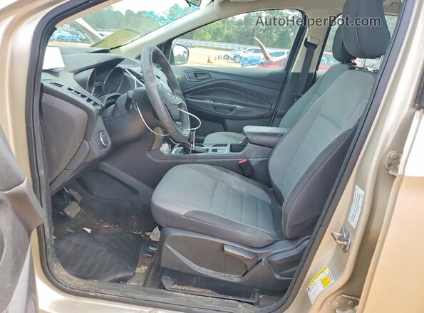 1FMCU0F70JUB11434 2018 FORD ESCAPE Gold წინა სალონის ხედი