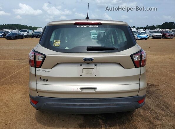 1FMCU0F70JUB11434 2018 FORD ESCAPE Gold უკანა ხედი