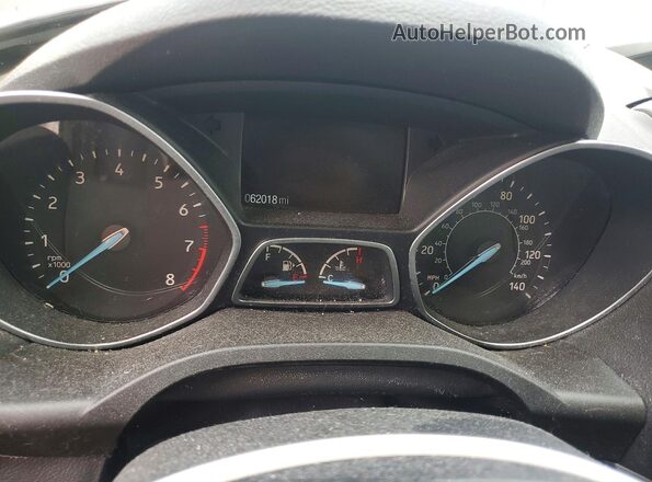 1FMCU0F70JUB11434 2018 FORD ESCAPE Gold ხელსაწყოთა პანელის ხედი