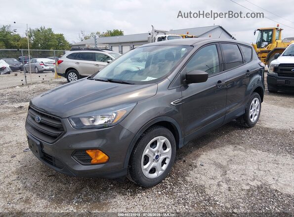 1FMCU0F70JUD08362 2018 FORD ESCAPE Серый Вид спереди