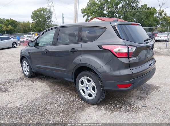 1FMCU0F70JUD08362 2018 FORD ESCAPE Серый Задняя левая четверть