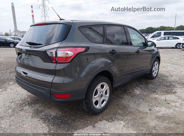 1FMCU0F70JUD08362 2018 FORD ESCAPE Серый Задняя правая четверть