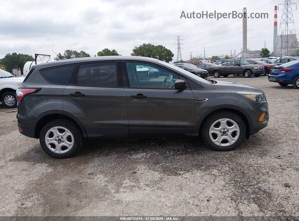 1FMCU0F70JUD08362 2018 FORD ESCAPE Серый Вид задней части салона