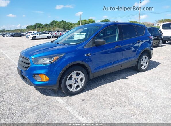 1FMCU0F70JUD31026 2018 FORD ESCAPE Blue Vista tres cuartos delantera izquierda