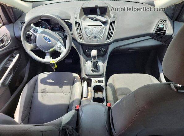 1FMCU0F71GUB19695 2016 FORD ESCAPE Белый Вид панели приборов