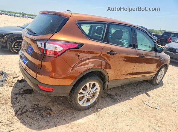 1FMCU0F71HUC49008 2017 FORD ESCAPE Orange Задня права чверть