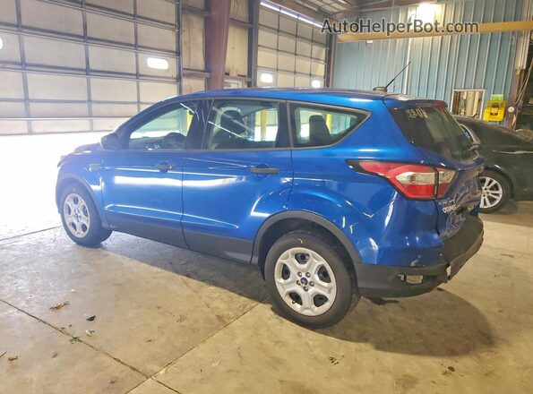 1FMCU0F71HUD06100 2017 FORD ESCAPE Blue Rear left